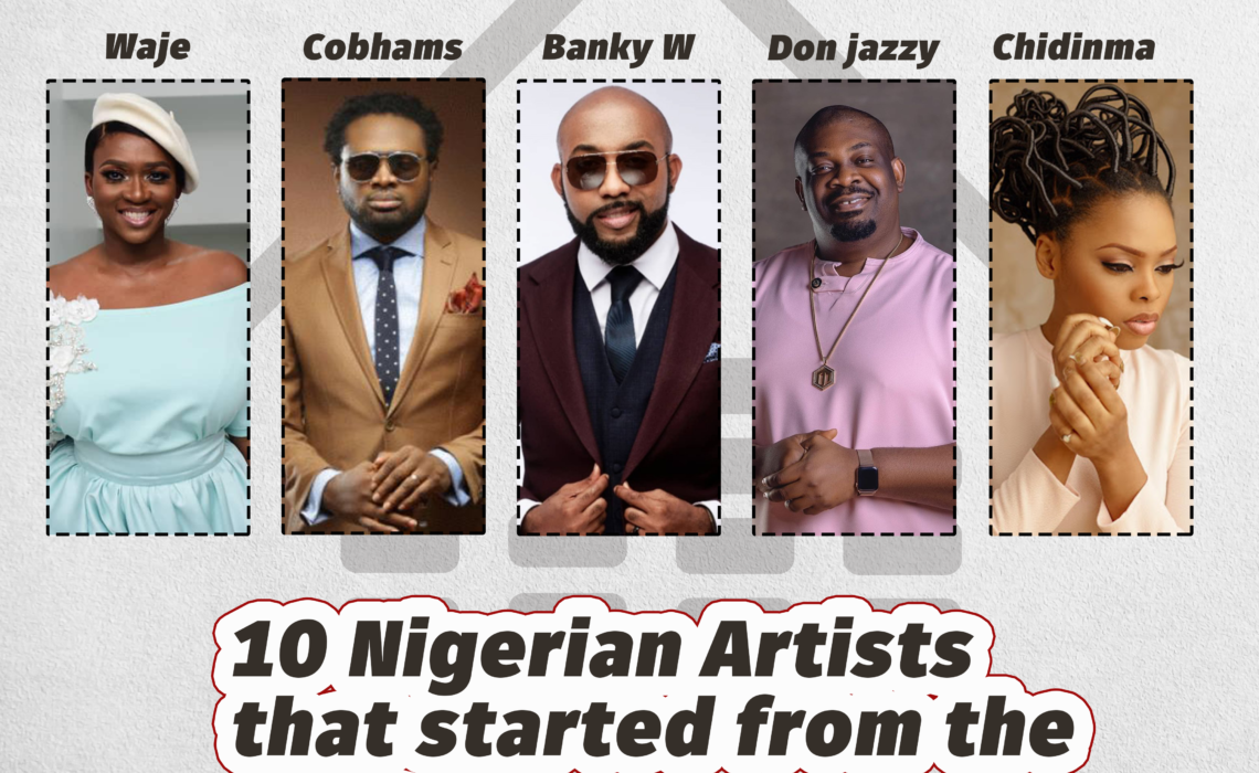 10 Nigerian Artists That Started From The Church