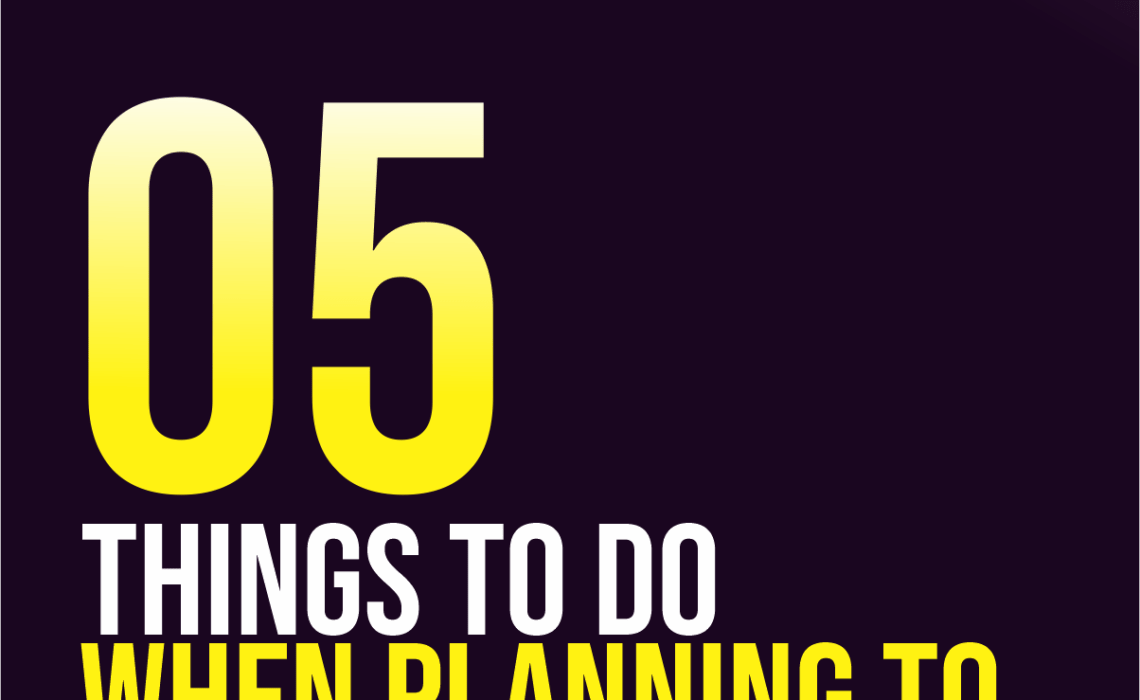 Five Things To Do When Planning To Shoot Music Video